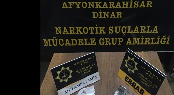 Polis şüphelendi araçtan uyuşturucu madde çıktı