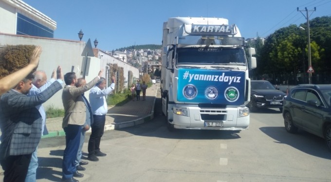 Bursa yardımda yarışıyor