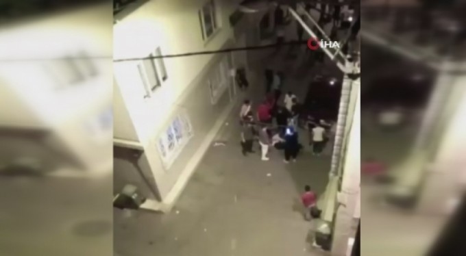 Bursa'da düğünde ortalık savaş alanına döndü