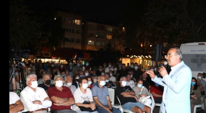 Güzelyalı imar pl&acirc;nı halka anlatıldı