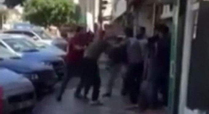Bursa'da tekme tokat müşteri kavgası