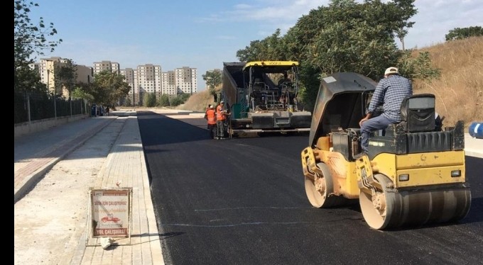 Osmangazi'de yollar asfaltla kaplanıyor