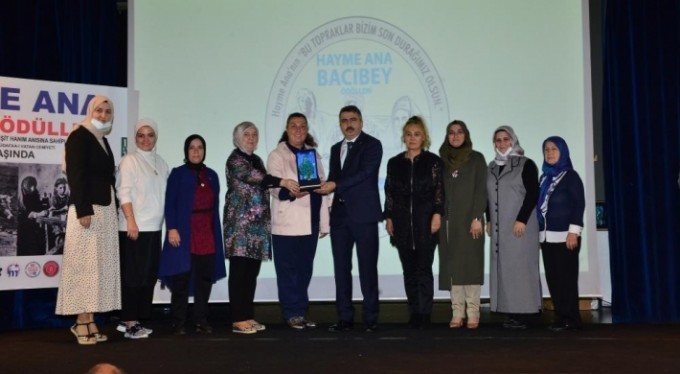 Hayme Ana Bacıbey Ödülü Yıldırım Belediyesi'nin