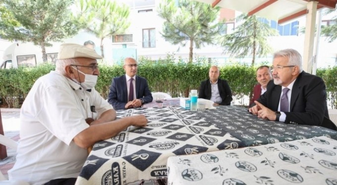 Başkan Erdem Işıktepe'de incelemelerde bulundu