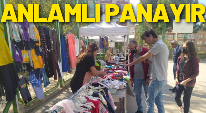 Bursalılardan anlamlı panayır