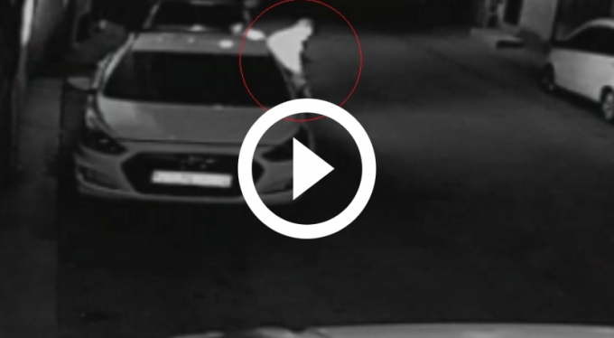 Bursa'da otomobili böyle kundakladı