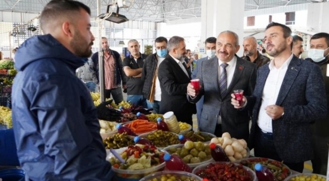 Kestel'de tüm pazar alanları kapalı ve modern olacak