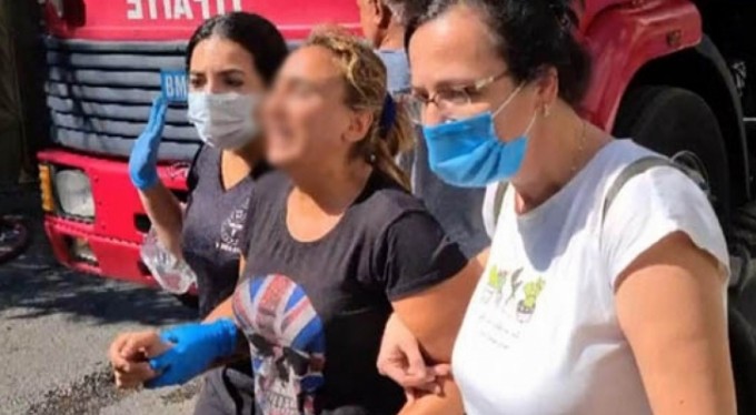 Devlet korumasına alınan bir çocuğunu vermemek için 4 çocuğunun bulunduğu evi ateşe verdi