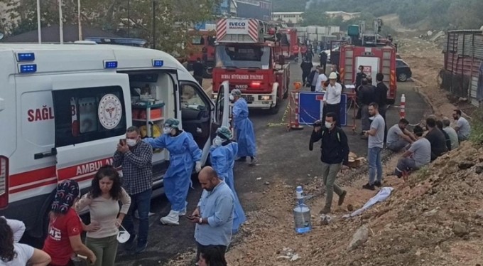 Bursa'da plastik fabrikasında patlama: 1 işçi öldü, 6 işçi yaralandı
