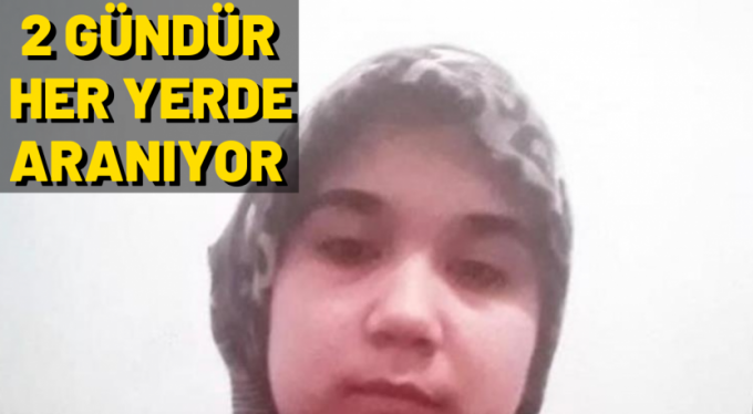 Bursa'da 14 yaşındaki genç kız 2 gündür kayıp