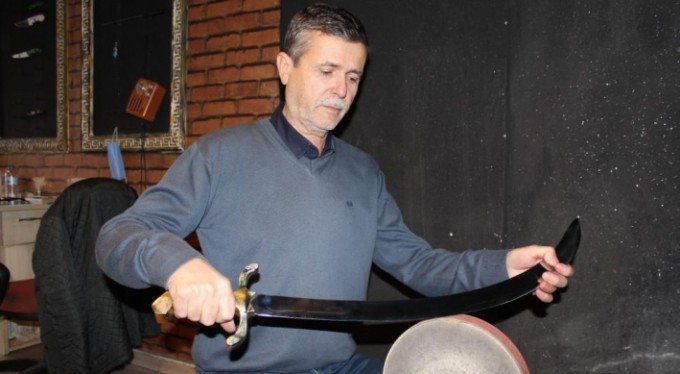 Kahramanların kılıçları Bursa'da yapılıyor