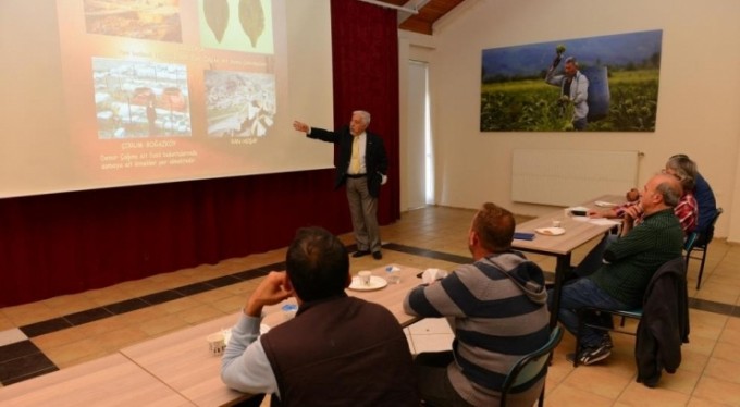 Bağcılığı uzmanından dinlediler