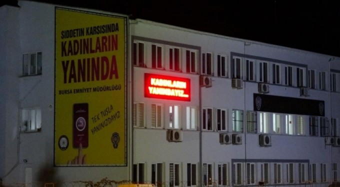 Bursa emniyetinden kadınlara destek