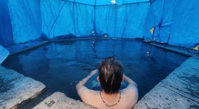 Bursa'da bedava manzaralı hamam sefası