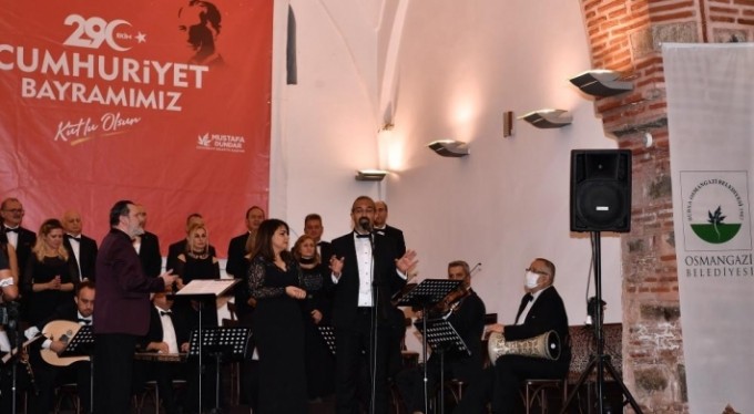 Osmangazi'de Cumhuriyet Bayramı özel konseri