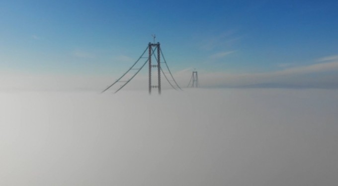 Çanakkale Boğazı yoğun sis nedeniyle gemi trafiğine kapatıldı