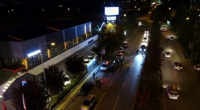 Bursa'da ''drone destekli'' asayiş uygulaması