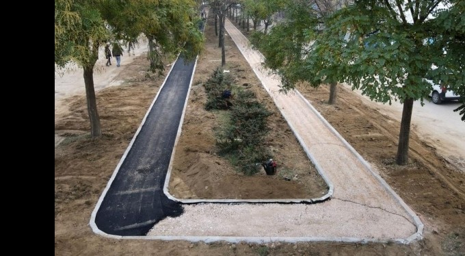 Alemdar, yürüyüş yolu ve spor alanına kavuşuyor