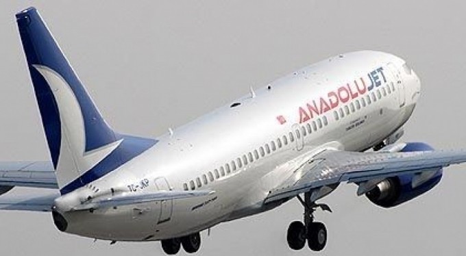 Anadolu Jet Yenişehir'e inemedi