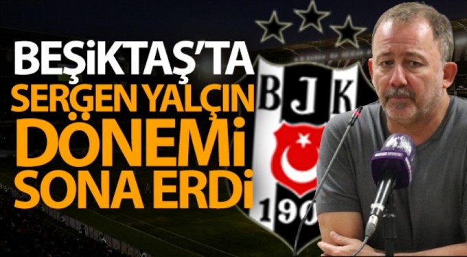 Sergen Yalçın istifa etti