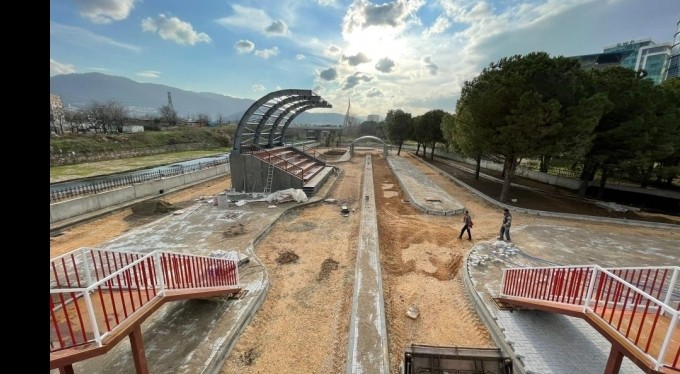 Bursa'da Trafik Eğitim Parkı'nda sona doğru