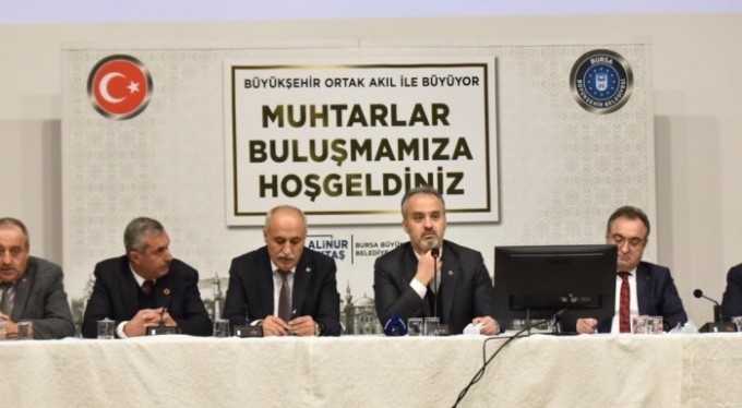 Başkan Aktaş, Yenişehirli muhtarları dinledi