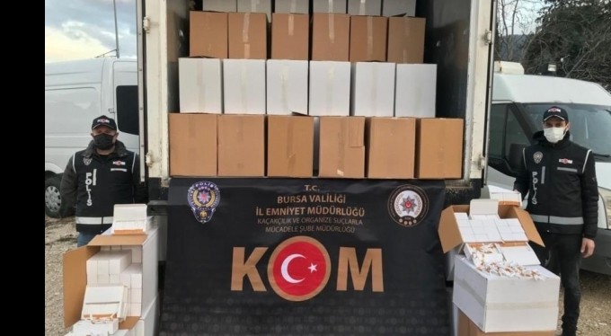 Bursa'da yılbaşı öncesi sahte içki operasyonu