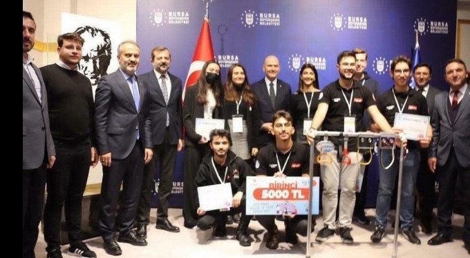 BTÜ Mattmech Takımı, en iyi girişimci ödülü aldı