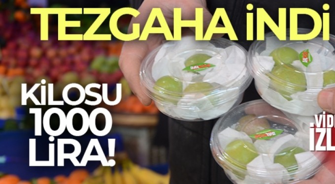 Erik 1000 liradan tezgaha indi