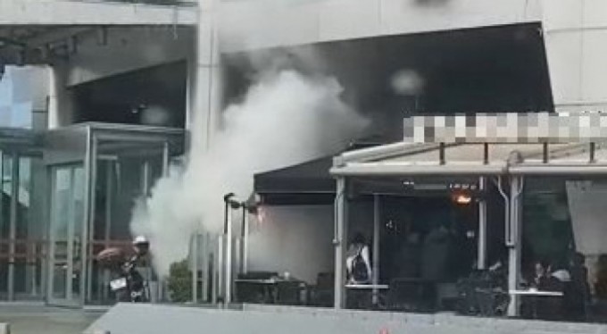 Kahve zincirinde tüp kazası... Ortalık savaş alanına döndü