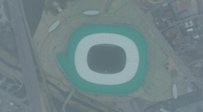 Sis altında kalan Bursa drone ile görüntülendi