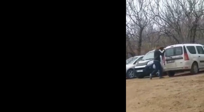 Bursa'da elindeki kürekle otoparktaki araçlara zarar veren şahıs tutuklandı