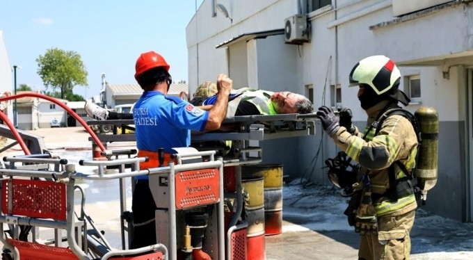 Bursa itfaiyesi 19 bin olaya müdahale etti