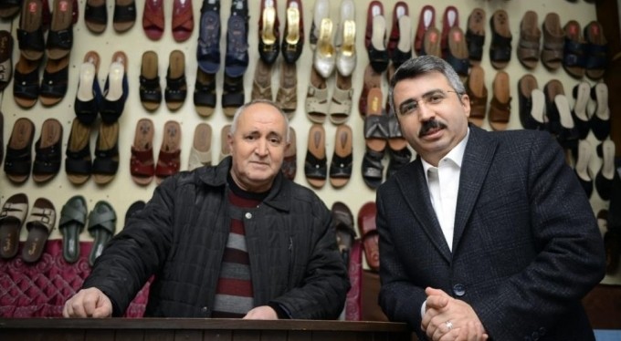 Başkan Yılmaz'dan esnafa ziyaret