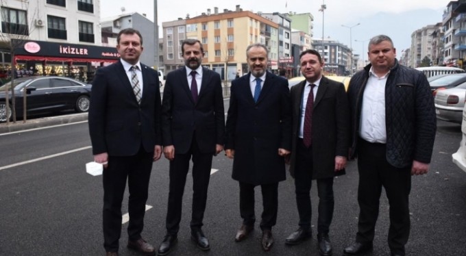 Gürsu girişine büyükşehir makyajı