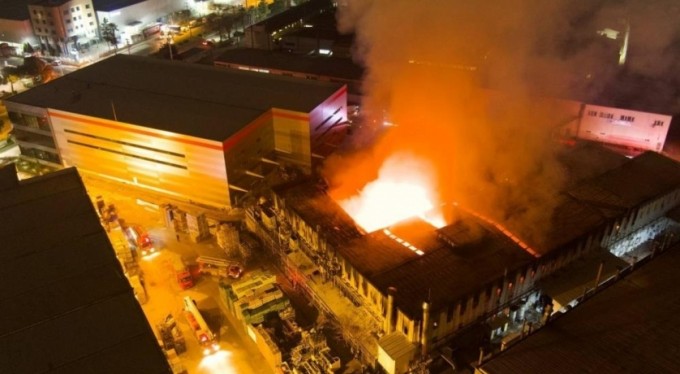 Bursa'da korkutan yangın 5 saat sonra kontrol altına alındı