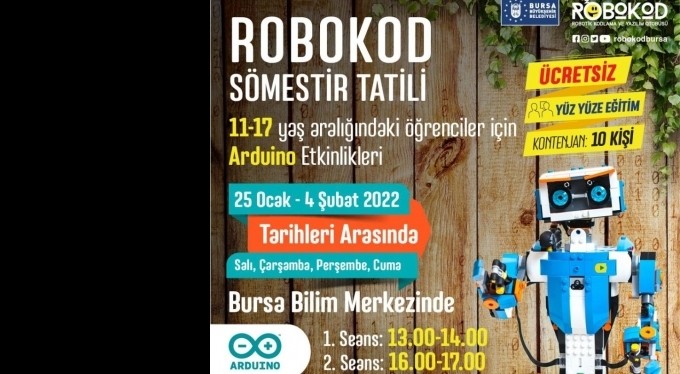 Bursa Büyükşehir'den yarıyıl tatilinde ücretsiz kodlama eğitimi