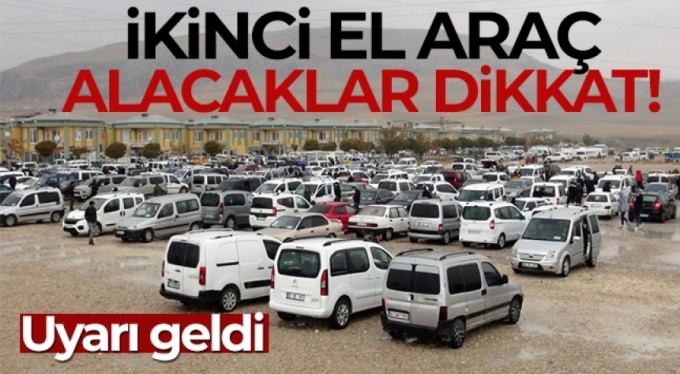 İkinci el araç alacaklar bu hileye dikkat
