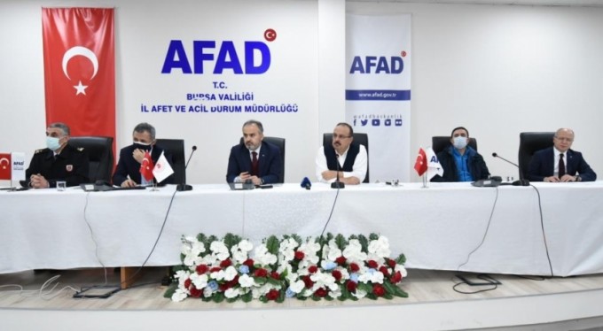 Bursa Valisi Canpolat, ''Şu an için herhangi bir sorun gözükmüyor''