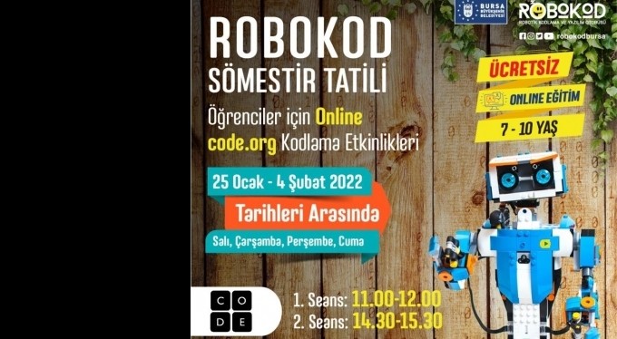 Sömestrde ücretsiz kodlama eğitimi