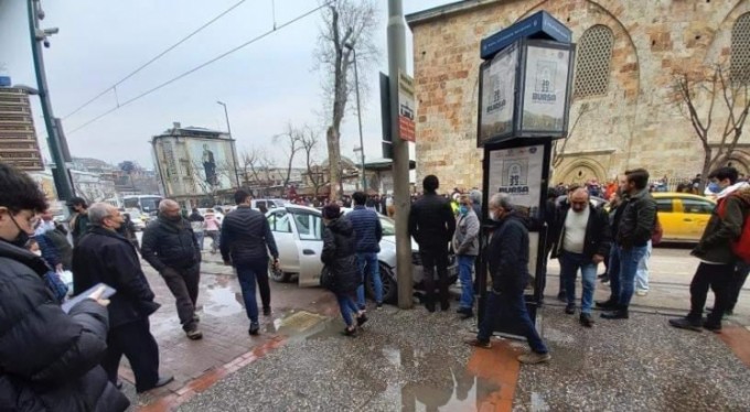 Bursa'da hayat kurtaran tesadüf