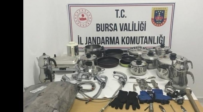 Bursa'da yazlık villaları soyan hırsızlara operasyon: 7 gözaltı
