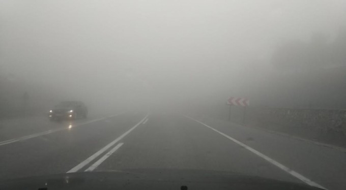 Bursa'da sis ve sağanak etkili oluyor