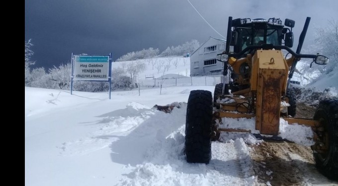 Bursa'da 246 mahalle yolu ulaşıma açıldı
