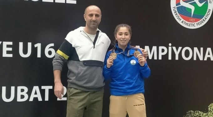 Osmangazili atletler göz doldurdu