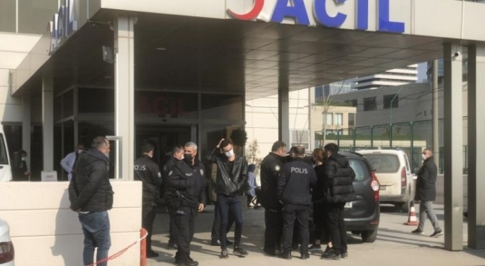 Hastane otoparkında dehşet