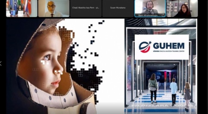 GUHEM NASA ile aynı sahnede