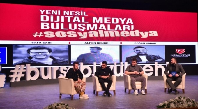 Sosyal medya fenomenleri Bursalılar'la buluştu