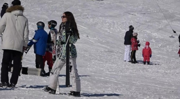 Uludağ'da kar kalınlığı 133 santimetreye ulaştı