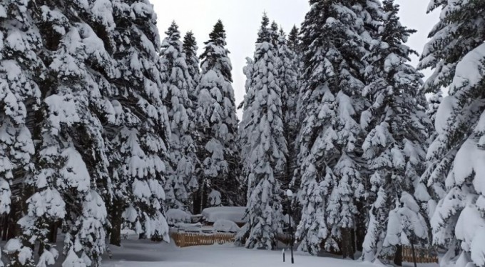Uludağ'da kar kalınlığı 141 santimetreye ulaştı